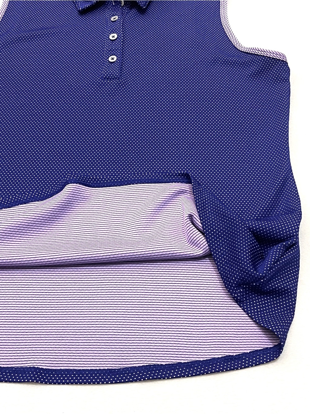 adidas Purple & Pink Sleeveless Golf Polo Collared Button Up Tank Top Women’s M - Picture 11 of 16